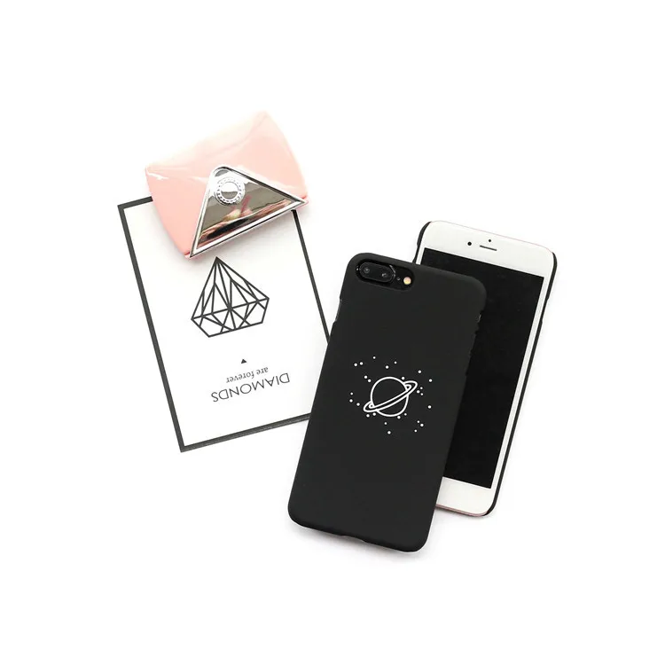 Модный Космический Чехол для Телефона iPhone 6 6S 7 8 Plus чехол с милой планетой луной