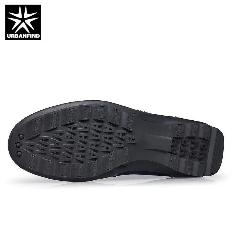URBANFIND/мужские модные кроссовки из сетчатой кожи большие размеры 37-47 дышащая