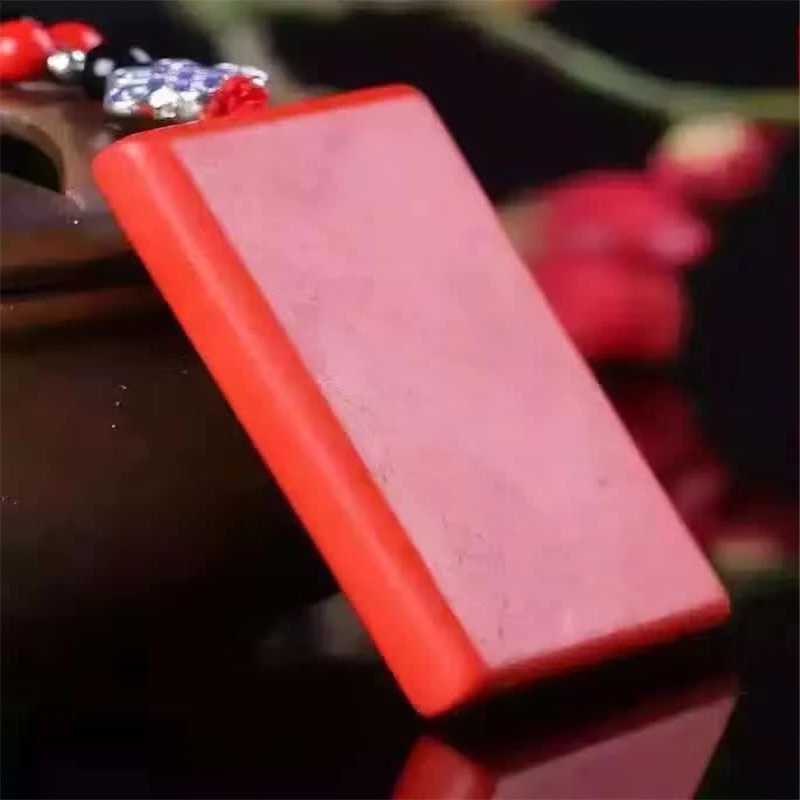 Тайвань первичные цвета cinnabar амулет luck WuShi брендовый кулон амулетные Подвески