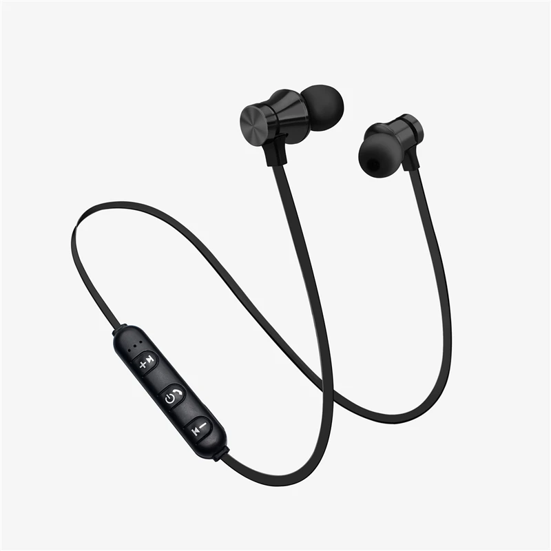 Новые магнитные мини беспроводные Bluetooth наушники XT11 с микрофоном для iPhone Samsung