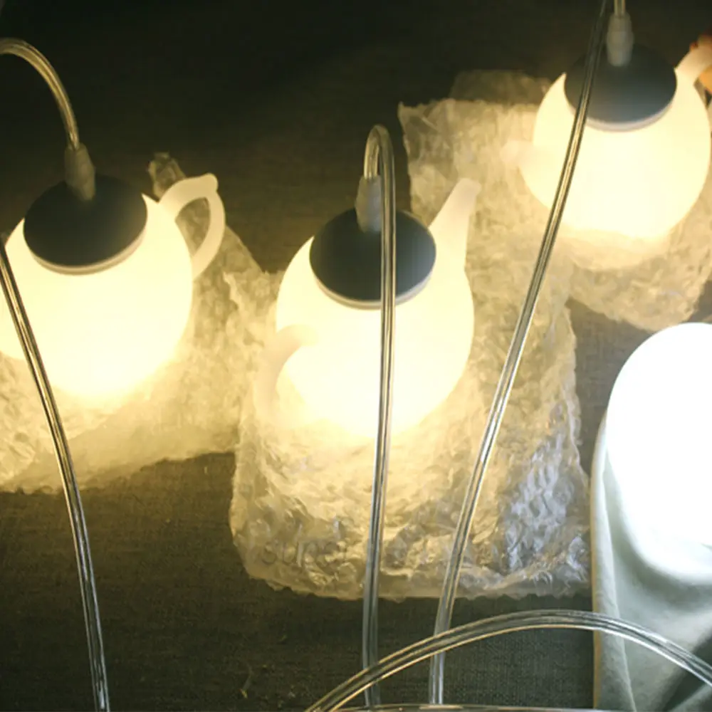 

Loft Teapot Droplight Acrylic Ceiling Pendant Fixture Chandelier Light Lamp Aluminum Home Corridor Loft Decorate Store Cafe