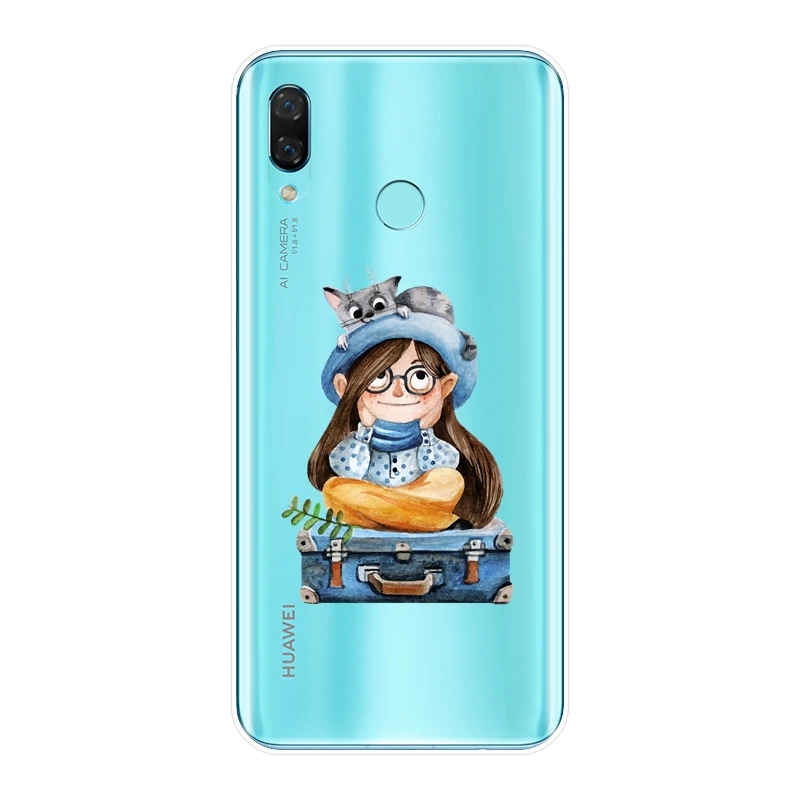 Мягкий чехол для телефона Huawei Nova 2i 2 Lite Plus 3 3I 3E силиконовый Smart 2017 | Мобильные