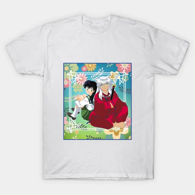 2017 последние японского аниме Inuyasha футболка Sesshoumaru higurashikagome Футболка с принтом