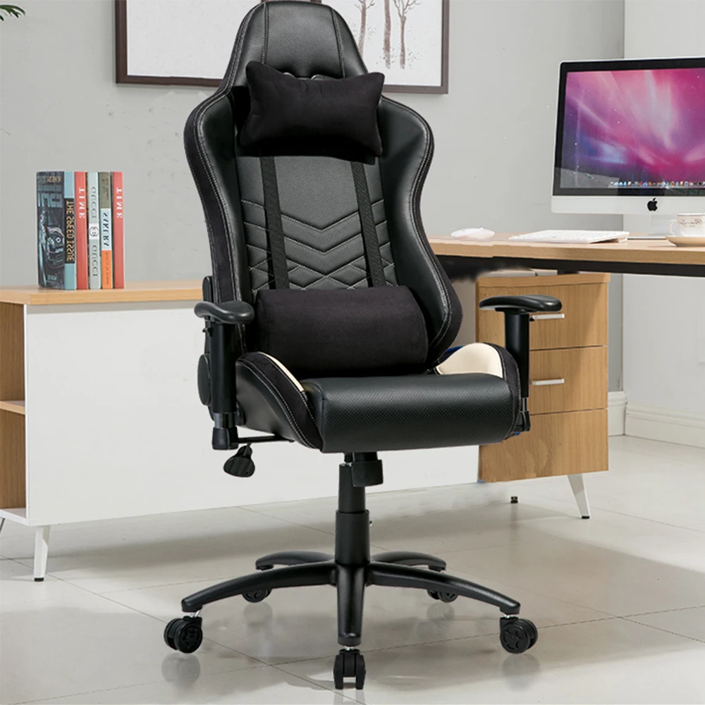 Кресло руководителя с высокой спинкой эргономичный компьютерный стол