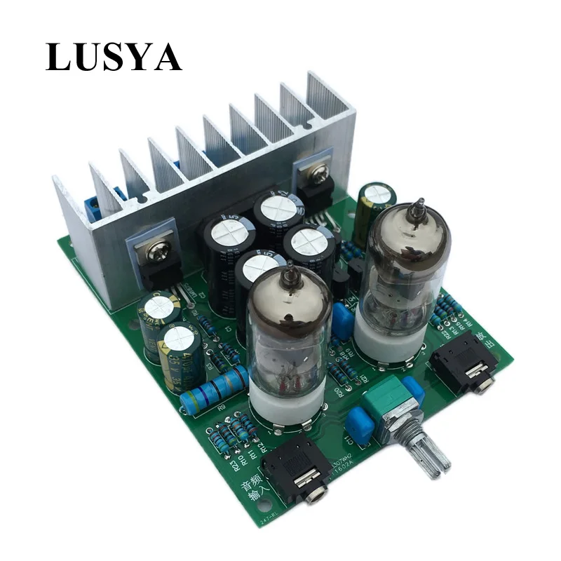 Аудиоплата Lusya HIFI 6J1 LM1875T Плата усилителя мощности 30 Вт предварительный усилитель