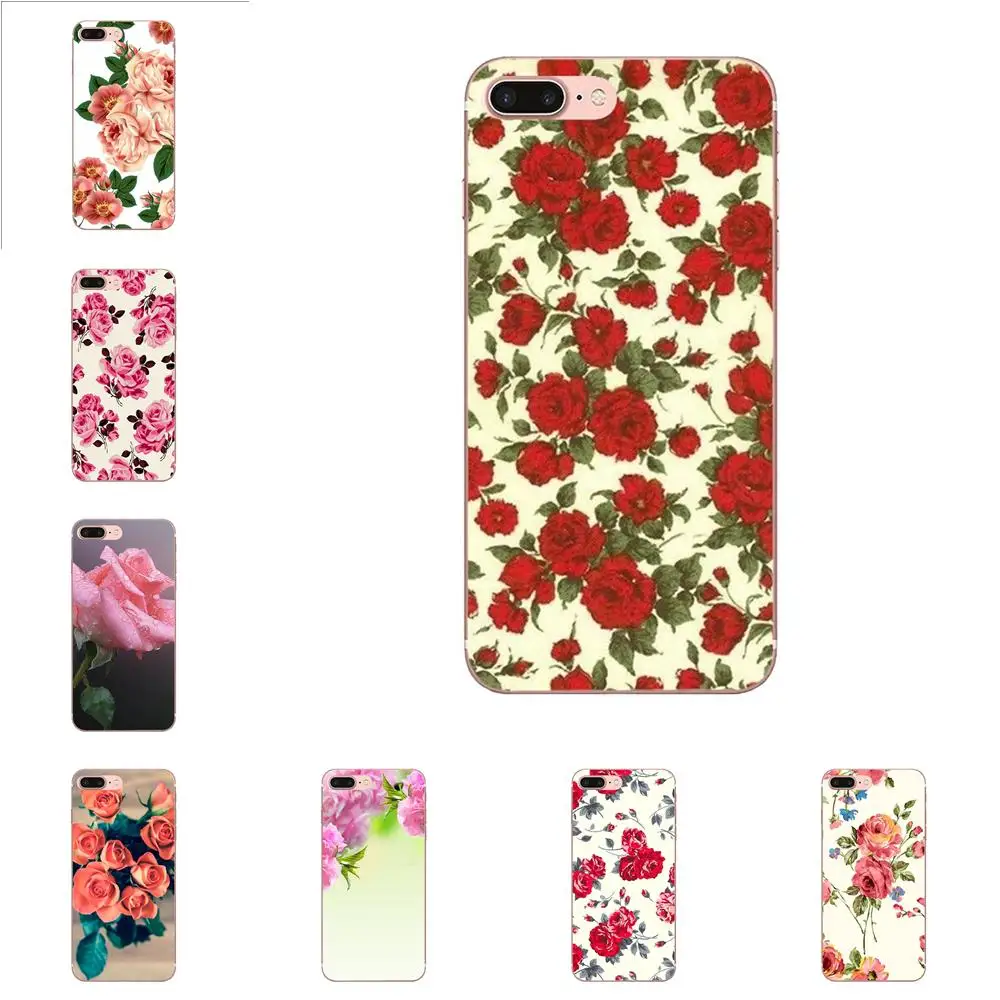 Красный цветок китайская роза Топ детальный популярный для Sony Xperia Z Z1 Z2 Z3 Z4 Z5 compact