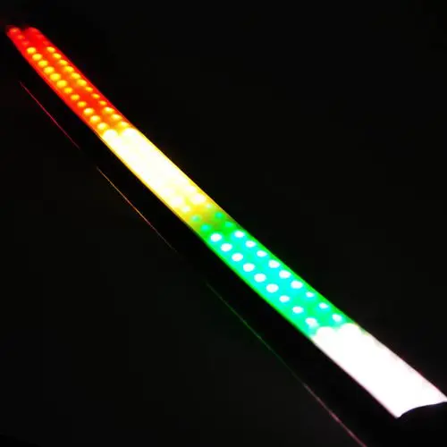Бесплатная доставка двухрядный тип RGB разноцветный светодиодный сканер