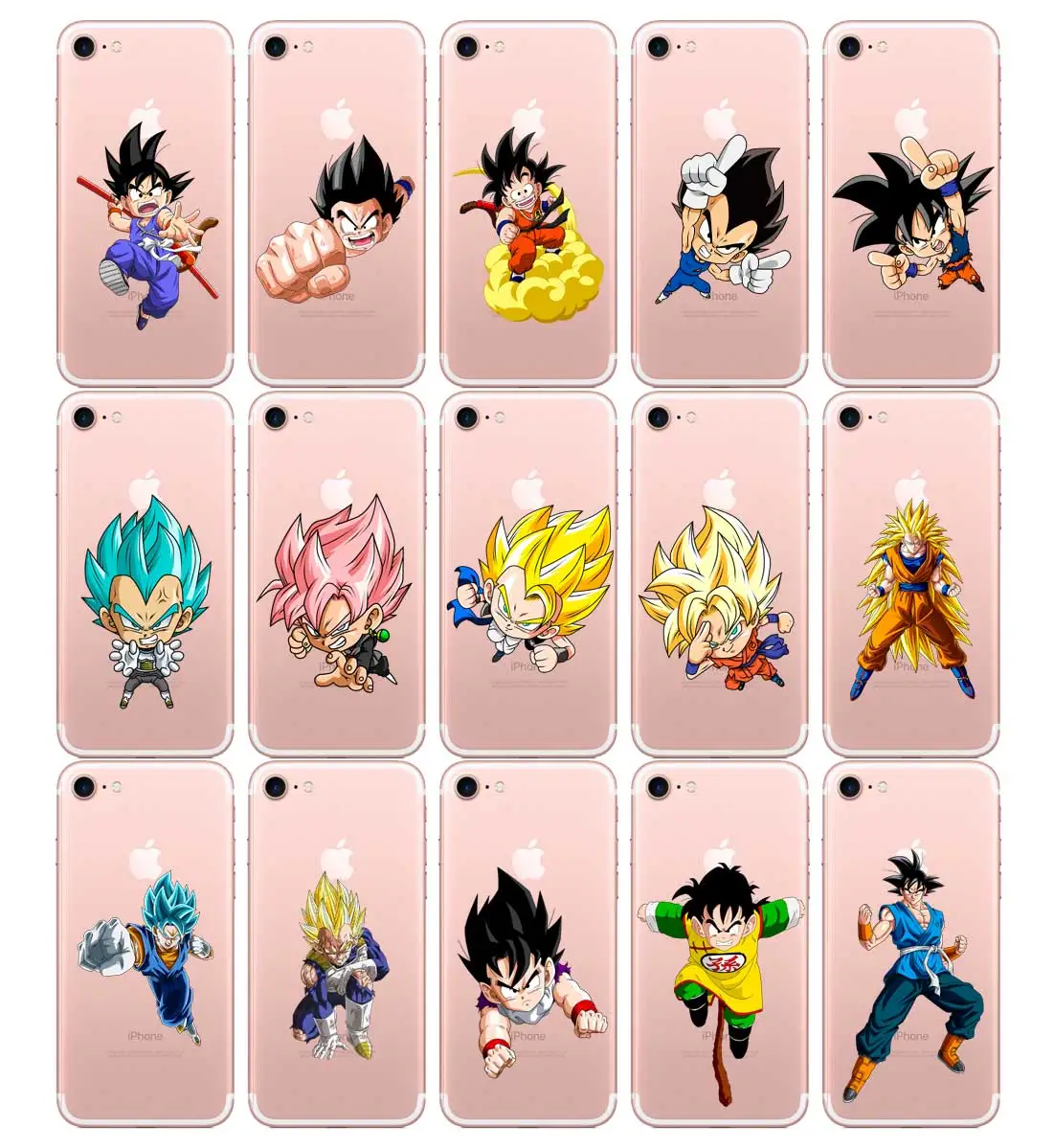DREAMFOX L521 Dragon Ball Goku Мягкий ТПУ силиконовый чехол для Apple iPhone 11 Pro XR XS Max 8X7 6 6S Plus 5 5S SE 5C 4