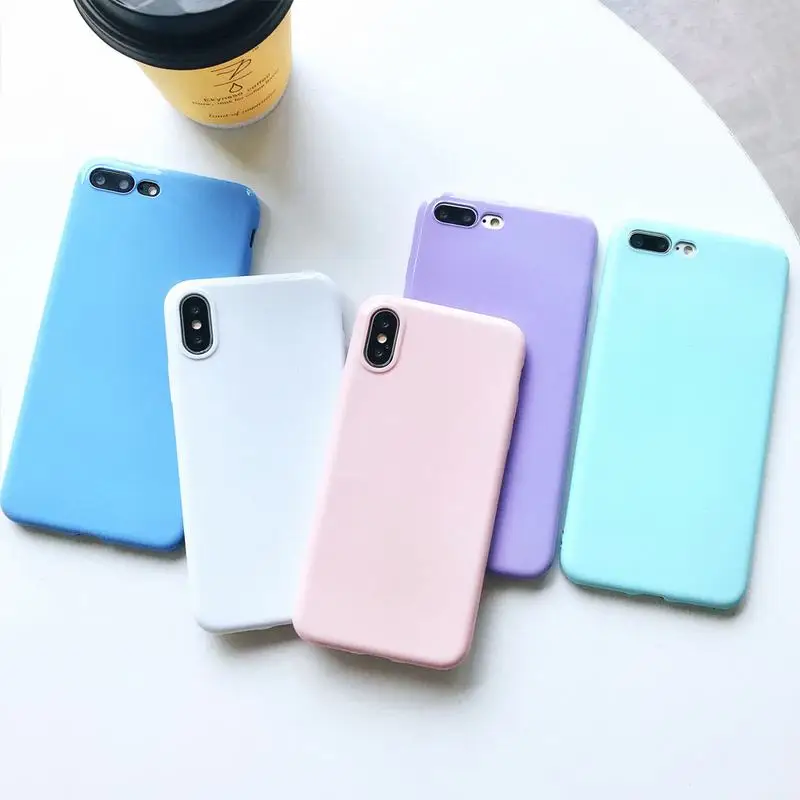 Ascromy для iPhone 7 чехол Роскошный яркий цвет Блестящий Мягкий ТПУ гелевый защитный X