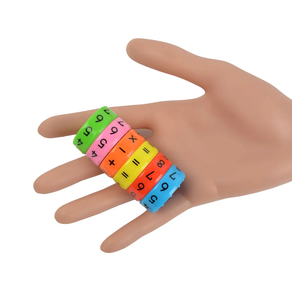 1 шт. магнитная обучающая игрушка с цифрами 6 кольца цвета|mathematical toys|toys learntoys toys |