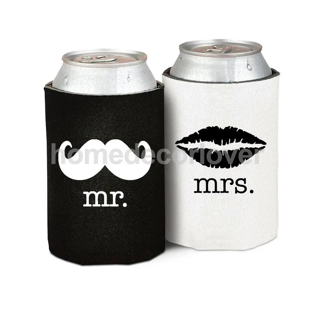 8 пар модные неопреновые бутылки пива жестяная банка охладитель рукав держатель