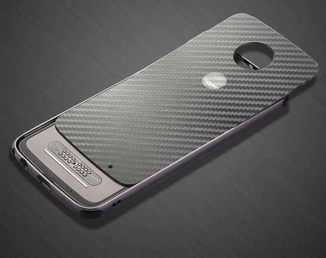 Алюминиевый металлический чехол для Motorola Moto Z2 Z3 Play бампер чехол для Motorola Z2 Play Роскошная рамка для телефона Пластиковая крышка для Moto Z3 Play