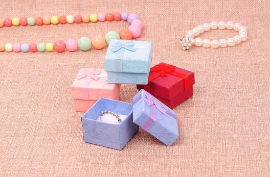 High-grade bowknot jewelry box ring gift 100pcs/lot | Украшения и аксессуары