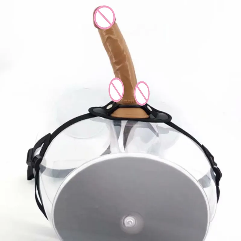 Ремень для дилдо черный и коричневый телесный анальный фаллоимитатор кожаные