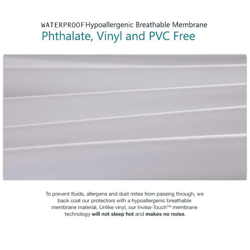 Водонепроницаемый наматрасник lfh160x200см защитный чехол для кровати из