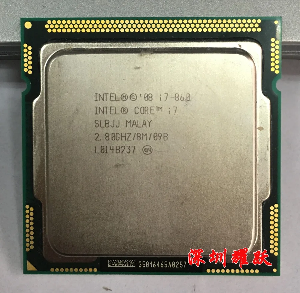 Процессор Intel Core i7-860 8 Мб кэш-памяти 2 80 ГГц LGA1156 | Компьютеры и офис