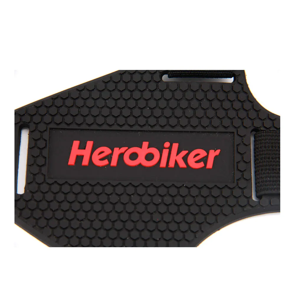 Herobiker износостойкой резиновой мотоцикл переключения передач Pad обувь для верховой езды потертости Mark протектор мотоциклетные сапоги крышки Shifter щитки