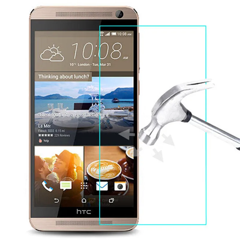 Premium Tempered Glass For HTC One E9 E9 plus E9+ A55 5.5 inch Screen Protector Toughened Protective Film Guard