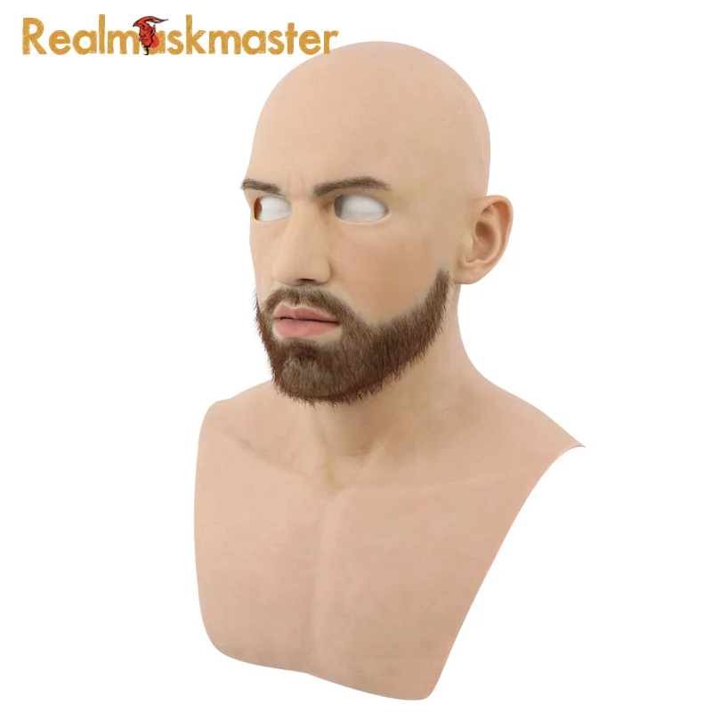 Realmaskmaster Силиконовые взрослые полный лицо маски предметы для вечеринок Фетиш Искусственная поддельная кожа Хэллоуин мужской латекс реалистичный