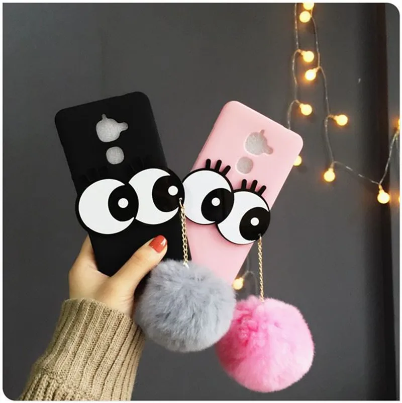 Для Letv 2 роскошный с большими глазами Мягкий Кролик Мех шарик кисточка мягкий