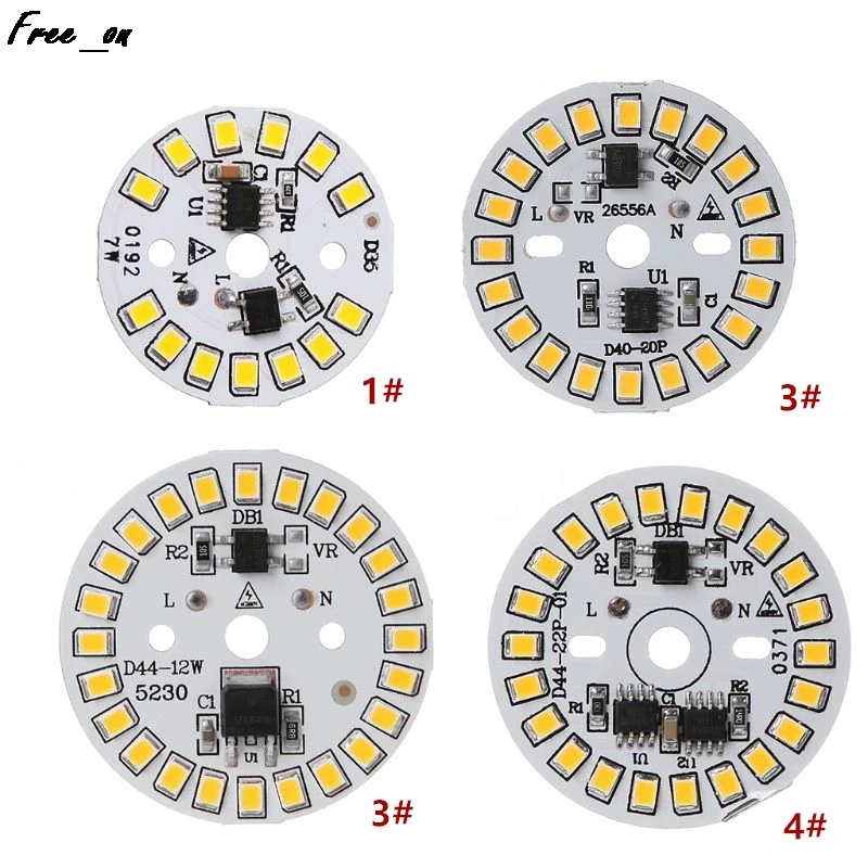 Светодиодный светильник, панель SMD, чип для лампы, вход Smart IC Bean, линейный привод, светильник, источник, Декор для дома, гостиной