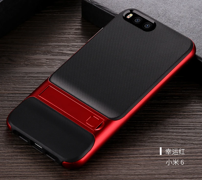 Рамка из поликарбоната+ ТПУ силиконовый чехол-накладка для Xiaomi mi 6 mi ui6 Роскошный чехол-накладка для Xiaomi mi 6 Чехол