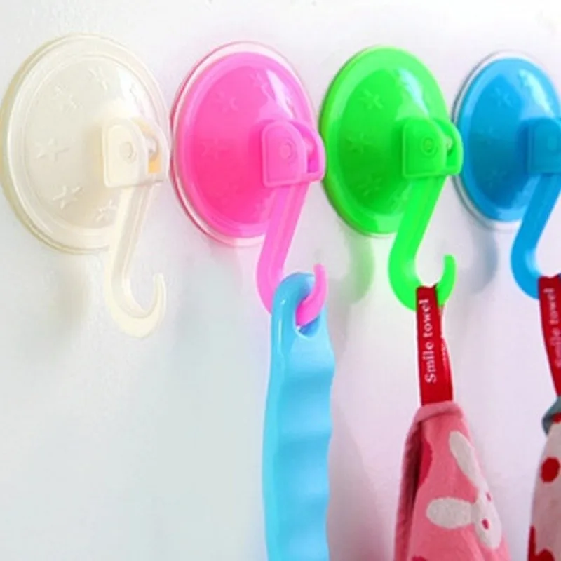 2 шт. крючки на присоске стены большая чашечная присоска рельсы присоски