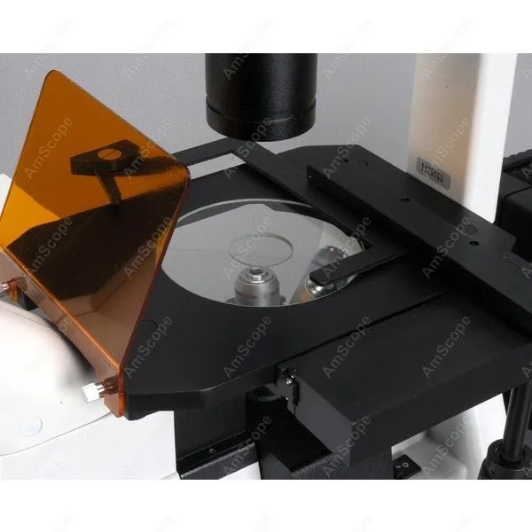 Флуоресцентный Инвертированный микроскоп EPI AmScope Supply 40x 1000x флуоресцентный +