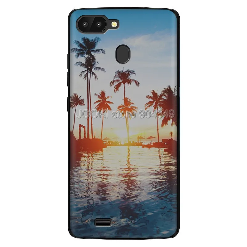 1 piece Case Черный чехол JOOKI для Blackview A20 Pro, силиконовый чехол из ТПУ для Blackview A20 Pro, мягкий гелевый защитный чехол A20pro - Цвет: 1 piece Case