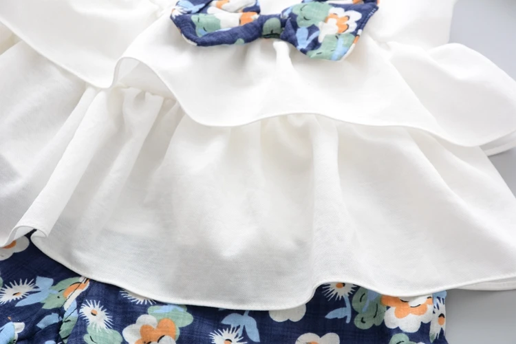 Комплект одежды для маленьких девочек 3 шт. лето 2021 детей 0-3 лет детский жилет