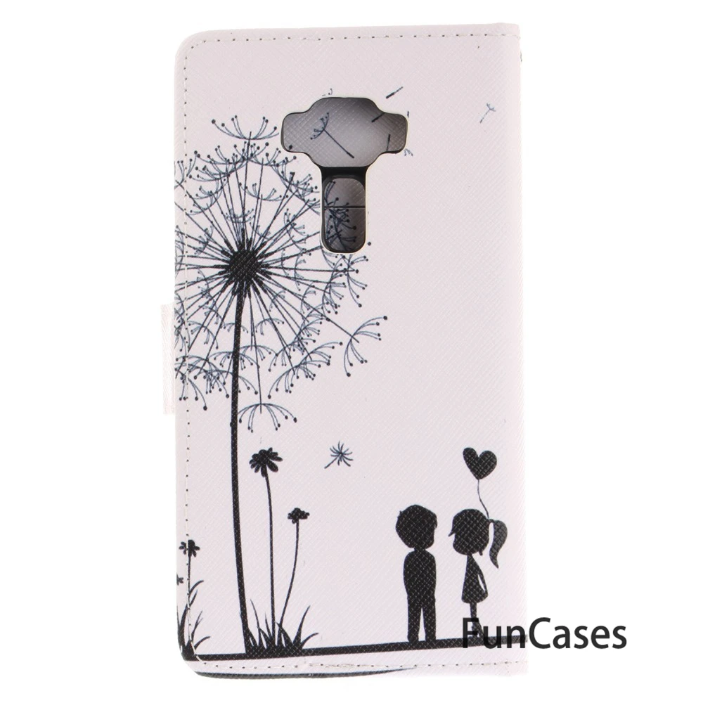 Чехол подставка для coque ZenFone 3 ZE520KL чехол Asus Zenfone 5 2 дюймов + держатели карт защитный
