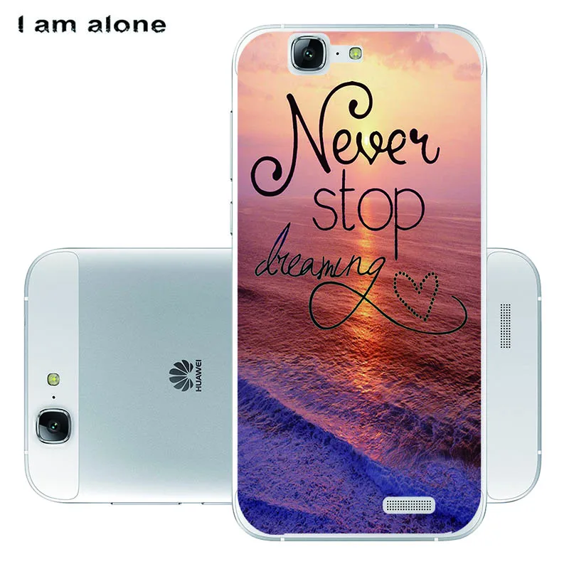 PC S94 Я только телефонные чехлы для huawei Ascend G7 G7-L01 5,5 дюймовый жесткий модные ПК Сумки для huawei G7 G7-L01 - Цвет: PC S94