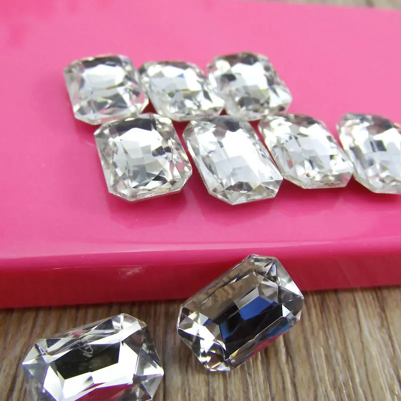 Высококачественные Аксессуары для ювелирных изделий белый прямоугольник восемь