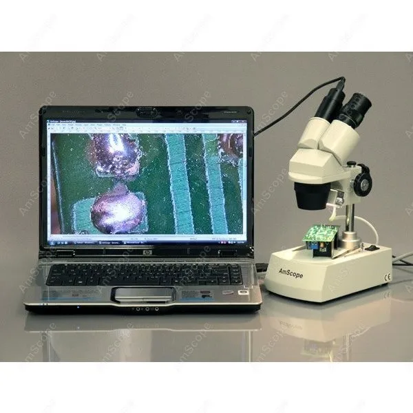 Бинокулярный стерео Монетный микроскоп AmScope поставляет бинокулярный 10X 20X 40X SE306