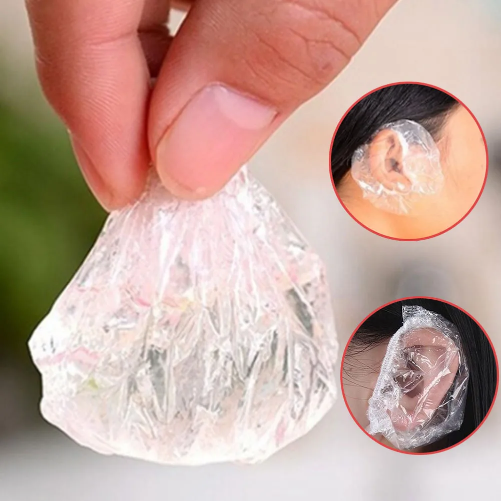 100 шт./лот новинка практичный одноразовый чехол для краски волос цветной защитный