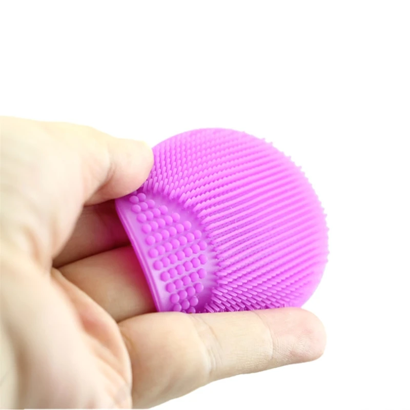 Силиконовый для мойки Pad отшелушивающий для лица Blackhead Очищающая щетка для лица Красота инструмент массаж лица