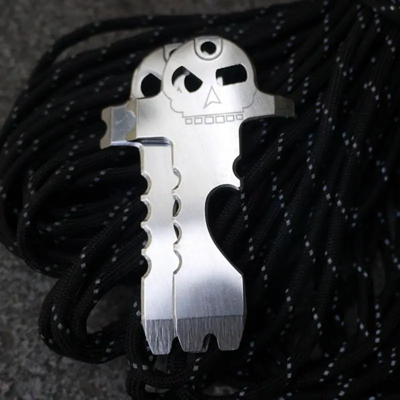 EDC нержавеющая сталь Тактический Многофункциональный карманный кольцо для