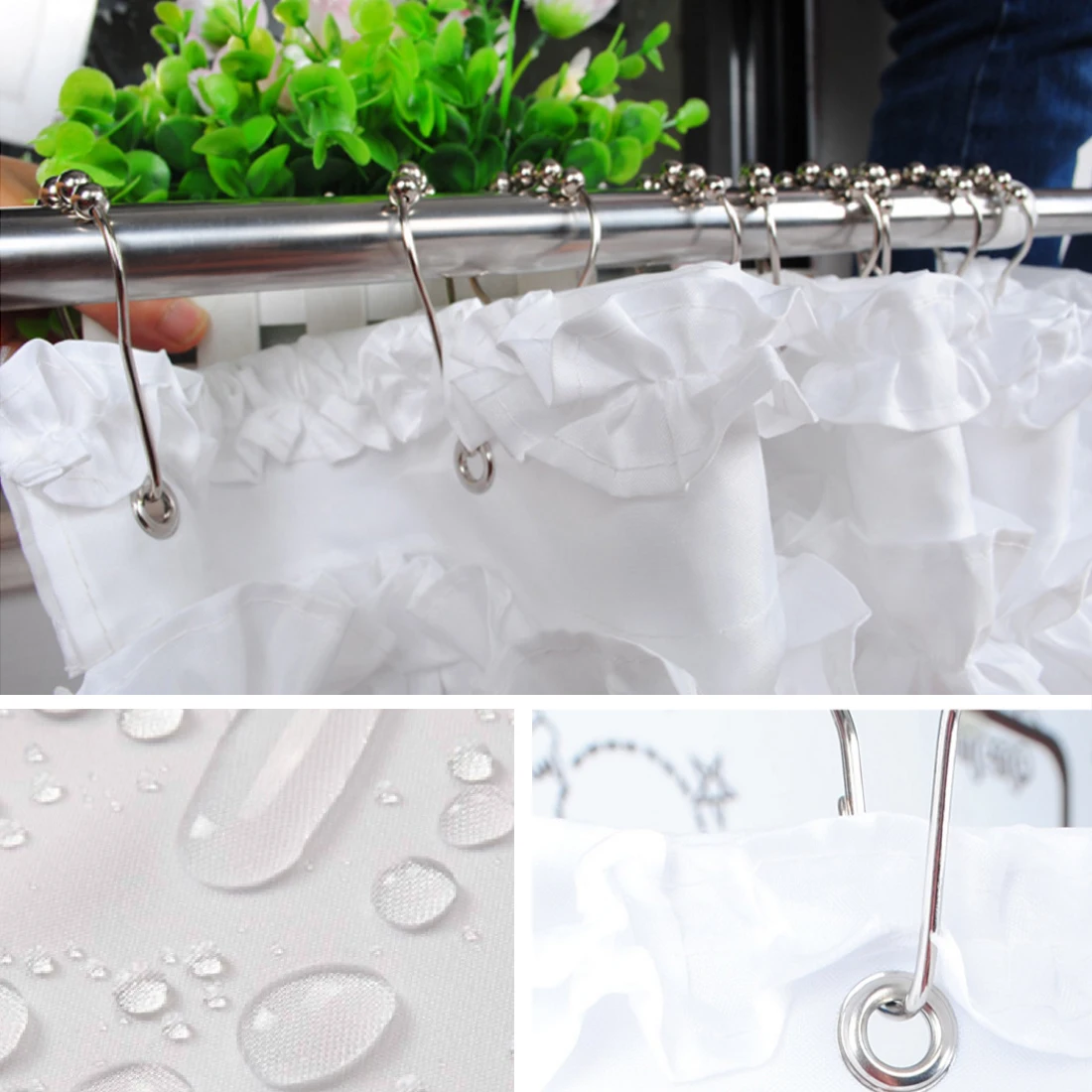 Акция домашнее украшение занавеска для душа в ванную комнату водонепроницаемая