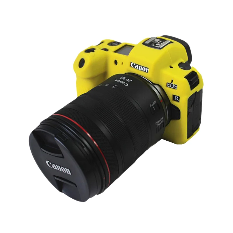 Силиконовый резиновый чехол для камеры защитный корпуса Canon EOS R EOSR мягкий