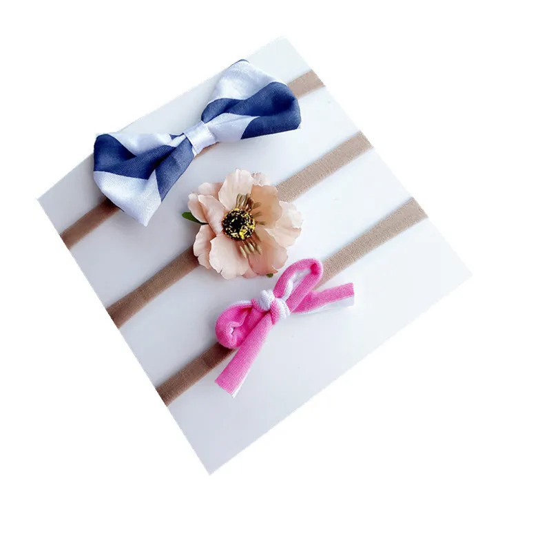 3pcs/set flowers Bowknot Hairpins children stars Cartoon hair clips kids girls handmade Barrettes Accessories headwear | Детская одежда