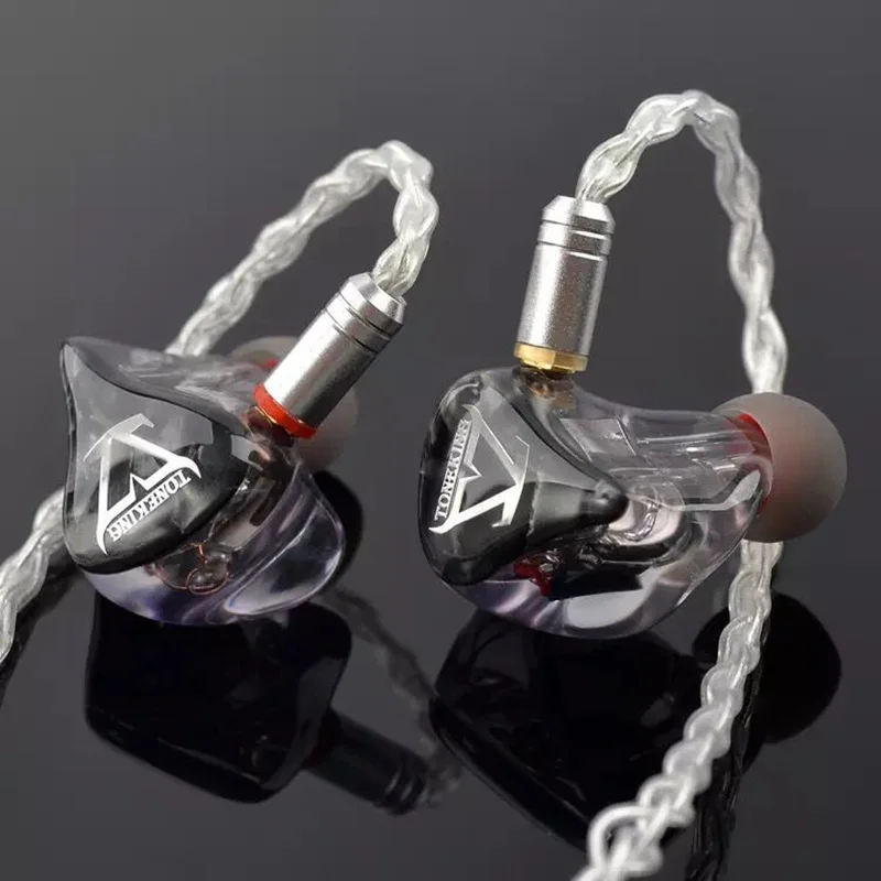 Наушники вкладыши TONEKING 1DD + 6BA Hi Fi монитор с индивидуальным интерфейсом