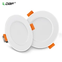 dbfdriverless led recessed downlight 2 in 1 smd 2835 3w 5w 7w 9w 12w ac220v led ceiling spot light bedroom indoor lighting