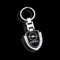 car styling metal alloy car key ring keychain key chain auto pendant key holder for opel insignia zafira corsa astra chaveiro