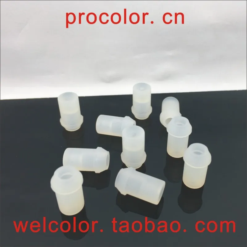 

T type Hollow Silicone Sealing plug OD 7.5MM 7.5 19/64" ID two Level single hole stopper 5/32" 4mm 4.0 4 4.2 5/64" 2MM 2 2.0 mm