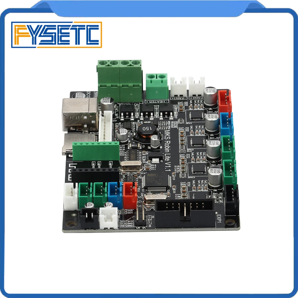 3D принтеры доска STM32 Управление 32 бит Робин Lite платы с мини 12864 ЖК дисплей Дисплей