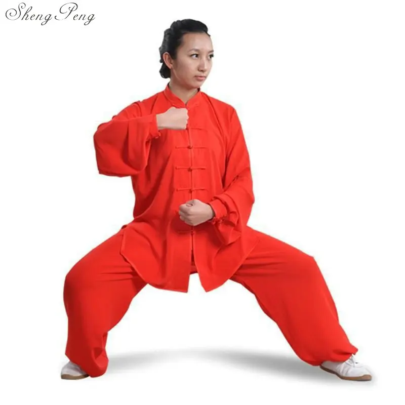 Униформа Тай Чи одежда для женщин и мужчин wushu кунг фу костюм боевых искусств