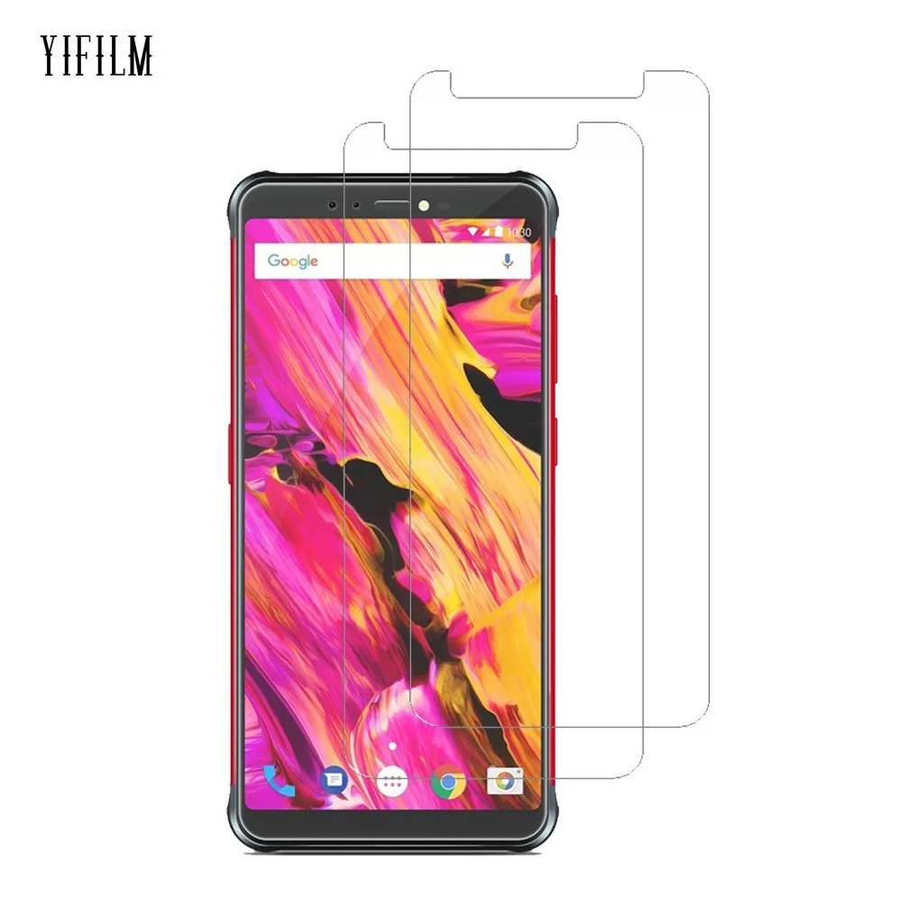 2 шт. прозрачное закаленное стекло для Vernee V2 Pro T3 pro Active X1 9H 0 3 мм защитное