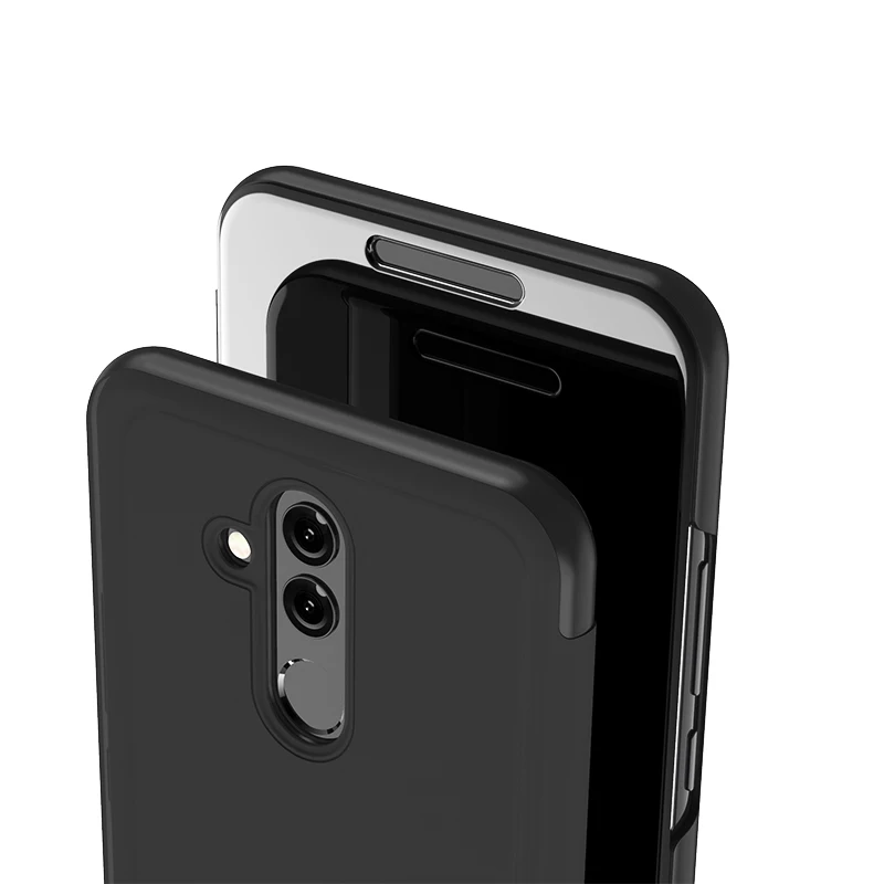 Чехол для Huawei Mate 20 Lite чехол с откидной крышкой умное магнитное прозрачное зеркало