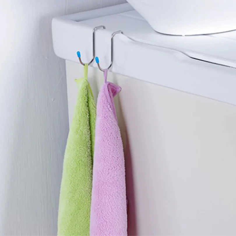 Дверные Крючки из нержавеющей стали двойной s образный крючок для кухонных