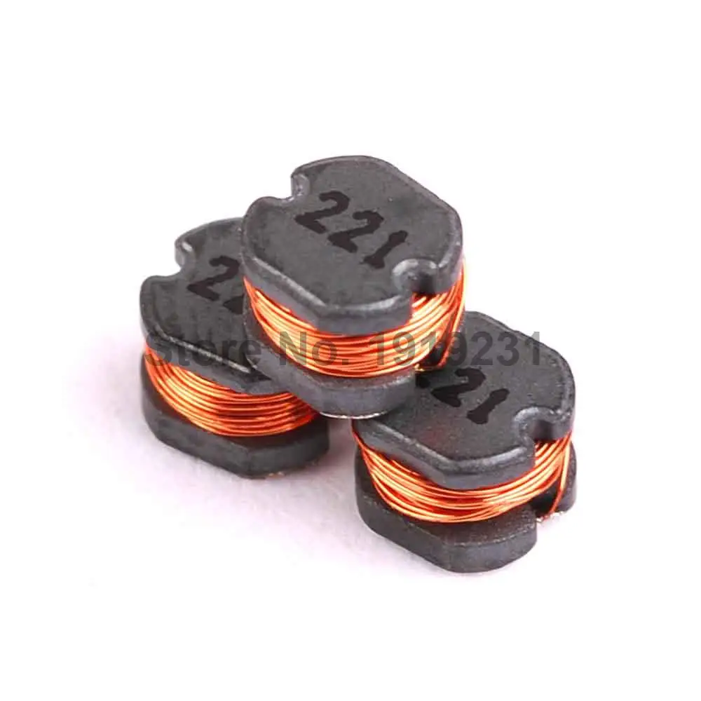 50 шт. CD43 220UH(221) SMD силовой индуктор 4*4*3 мм|power inductor|smd power inductorpower smd inductor |